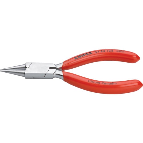 トラスコ中山 KNIPEX 3743-125 時計細工用アジャスティングプライヤー（ご注文単位1個）【直送品】