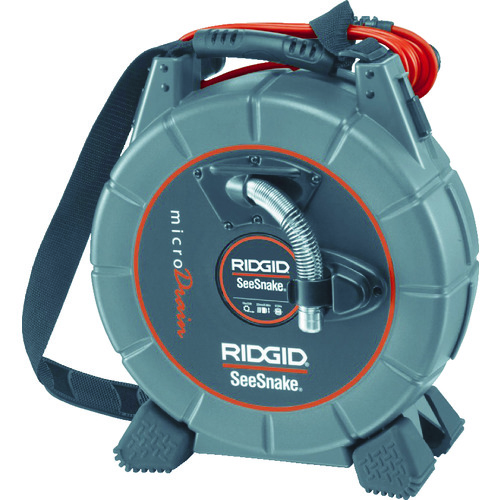 トラスコ中山 RIDGID マイクロドレインD65Sリール 22M シースネイク用 407-6281  (ご注文単位1台) 【直送品】