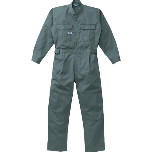 トラスコ中山 AUTO-BI つなぎ服3750-007グレー-4L（ご注文単位1着）【直送品】