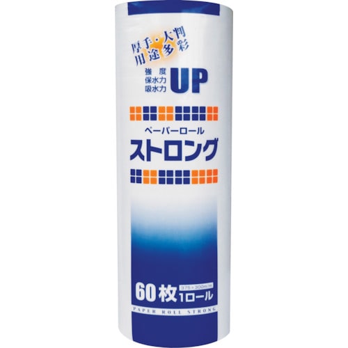 トラスコ中山 大黒 ペーパーロールストロング 60枚ロール（ご注文単位1個）【直送品】