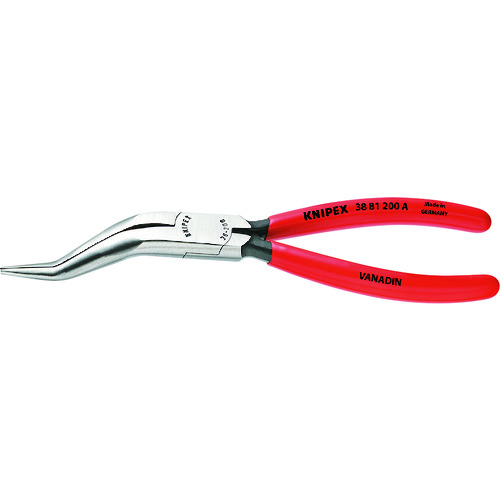 トラスコ中山 KNIPEX メカニックプライヤー　195-5308（ご注文単位1個）【直送品】