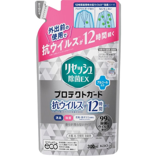 トラスコ中山 Kao リセッシュ除菌EX プロテクトガード 詰替300ml 257-8732  (ご注文単位1個) 【直送品】