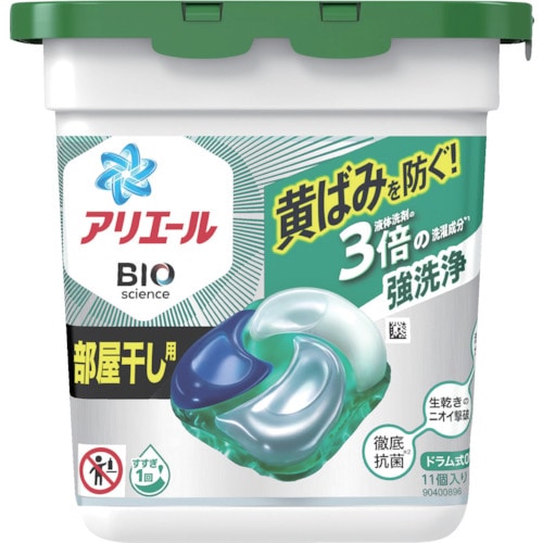 トラスコ中山 P＆G アリエール ジェルボール4D 部屋干し 本体 11個 454-9691  (ご注文単位1ケース) 【直送品】