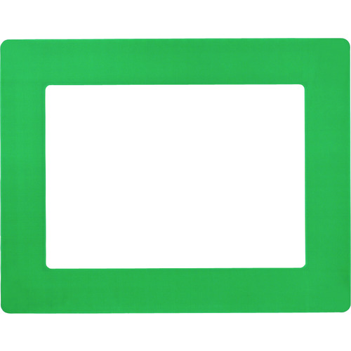 トラスコ中山 緑十字 路面用区画標識(A4用紙対応タイプ) 緑 YKH-A4G 312×398mm 裏テープ付（ご注文単位1枚）【直送品】