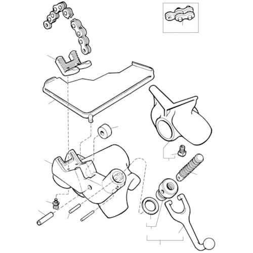 トラスコ中山 RIDGID B-22-X リヤーサポート F/560（ご注文単位1パック）【直送品】