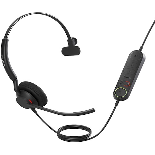 トラスコ中山 ジャブラ Jabra Engage 40－（Inline Link）USB－A UC Mono 565-5964  (ご注文単位1個) 【直送品】