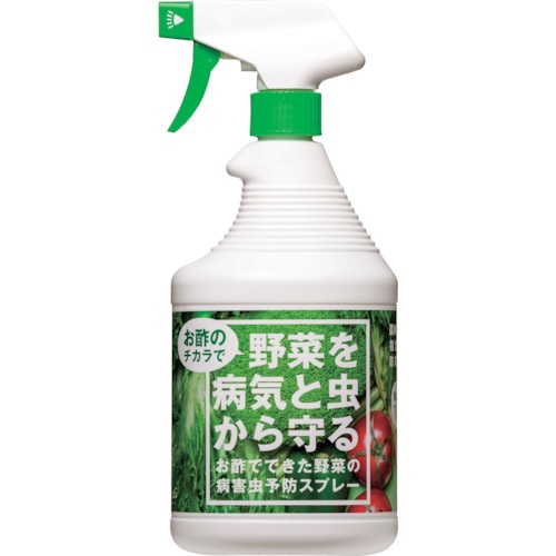 トラスコ中山 トヨチュー お酢でできた野菜の病害虫予防スプレー900ml 422-4923  (ご注文単位1本) 【直送品】