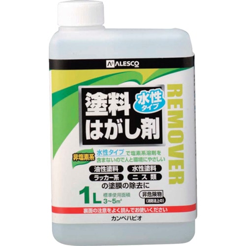 トラスコ中山 KANSAI カンペ 水性タイプ塗料はがし剤 1L（ご注文単位1本）【直送品】