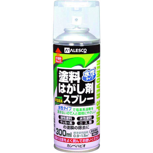 トラスコ中山 KANSAI 水性タイプ塗料はがし剤スプレー 300ml（ご注文単位1本）【直送品】