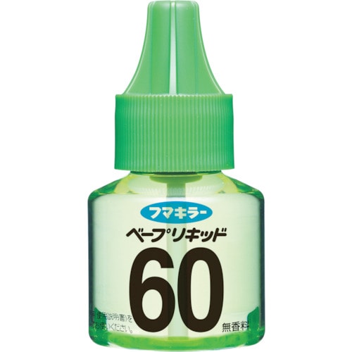 トラスコ中山 フマキラー ベープリキッド60日無香料2本入（ご注文単位1箱）【直送品】