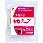 トラスコ中山 ニチバン セロテ-プ着色白4305T-18 18mmX35m バイオマスマーク認定製品（ご注文単位10巻）【直送品】