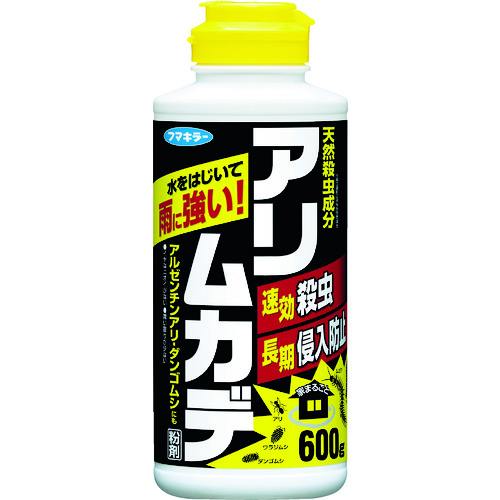 トラスコ中山 フマキラー アリ用殺虫剤 アリムカデ粉剤600g（ご注文単位1個）【直送品】