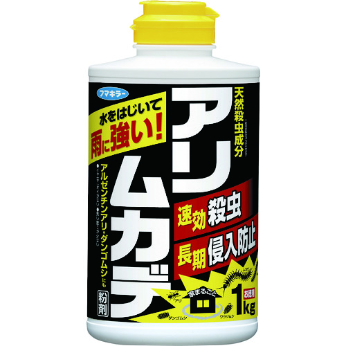 トラスコ中山 フマキラー アリ用殺虫剤 アリムカデ粉剤1kg（ご注文単位1個）【直送品】