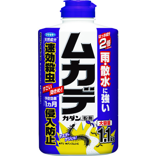 トラスコ中山 フマキラー ムカデ用駆除剤ムカデカダン粉剤（ご注文単位1本）【直送品】