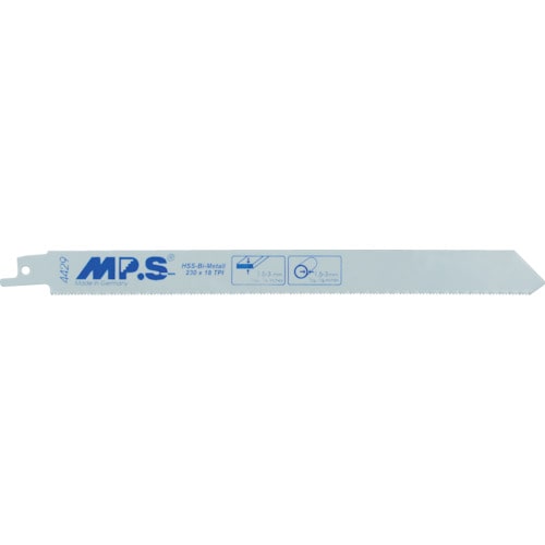 トラスコ中山 MPS セーバーソーブレード 金属用 230mm×18山 5枚 442-5421  (ご注文単位1パック) 【直送品】