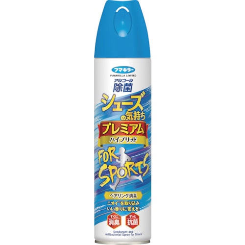 トラスコ中山 フマキラー シューズの気持ちプレミアムハイブリッド FOR SPORTS280ml（ご注文単位1本）【直送品】