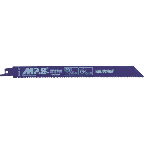 トラスコ中山 MPS セーバーソーブレード 多種材用 230mm×8―11山 5枚 442-5502  (ご注文単位1パック) 【直送品】