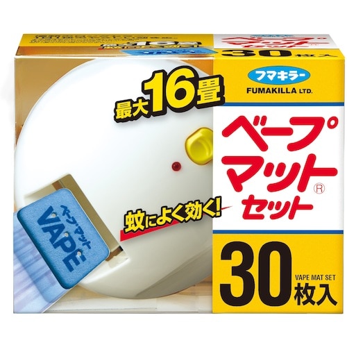 トラスコ中山 フマキラー ベープマットセット30枚入 547-6301  (ご注文単位1個) 【直送品】