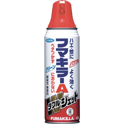 トラスコ中山 フマキラー フマキラーAダブルジェット450ml（ご注文単位1本）【直送品】