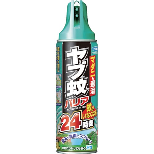 トラスコ中山 フマキラー ヤブ蚊バリア480ml（ご注文単位1本）【直送品】