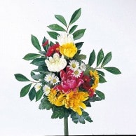 アスカ商会 造花 A-36089　仏花　菊 #046　ミックス 1本（ご注文単位1本）【直送品】