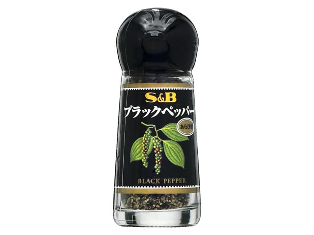 S＆Bエスビーブラックペッパーあらびき15g※軽（ご注文単位5個）【直送品】