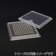 エクシール 精密デバイス搬送ケース ゲルベース4インチ 透明 メッシュ E5 GC00-16054 1セット（ご注文単位1セット）【直送品】