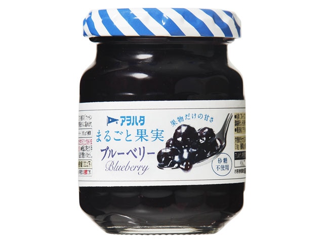 アヲハタまるごと果実ブルーベリー125g※軽（ご注文単位12個）【直送品】