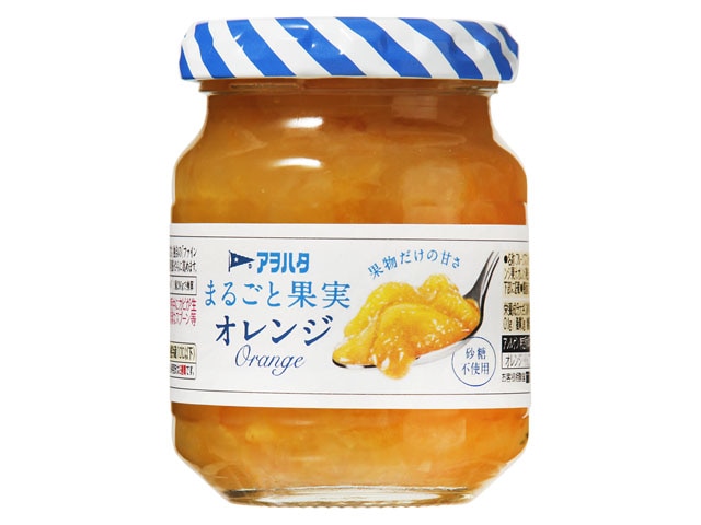 アヲハタまるごと果実オレンジ125g※軽（ご注文単位12個）【直送品】