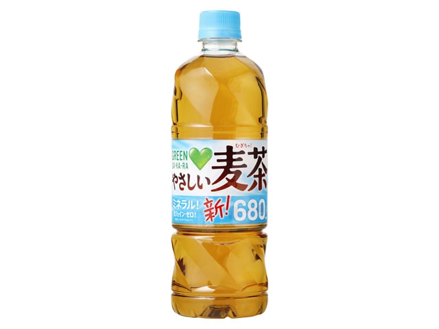 サントリーグリーンDAKARA麦茶ペット680ml※軽（ご注文単位24個）【直送品】