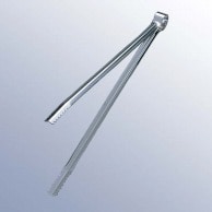 18-0　炭バサミ　19.5cm   1個（ご注文単位1個）【直送品】