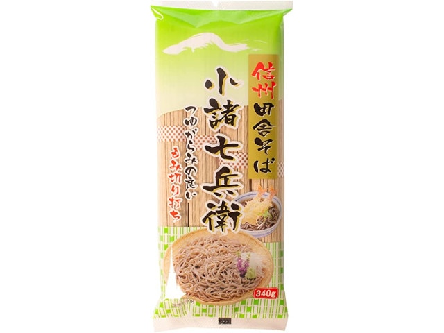 信州ほしの新信州田舎そば小諸七兵衛340g※軽（ご注文単位20個）【直送品】