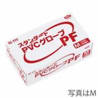 エブノ PVC手袋　スタンダード　パウダーフリー L 111　半透明 100枚/箱（ご注文単位30箱）【直送品】