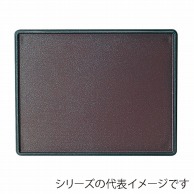 福井クラフト 敷盆　尺2　万葉長手両面盆 エンジメタ普賢塗　弱SL／黒 15156820 1枚（ご注文単位1枚）【直送品】