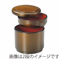 福井クラフト 筒型そば器　深一段　中子なし 梨地内朱 39010110 1個（ご注文単位1個）【直送品】