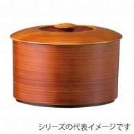 福井クラフト 室町飯器　2人用　蓋親セット チーク木目　内黒 45000350 1個（ご注文単位1個）【直送品】