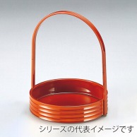 福井クラフト 6.5寸ロクロ目手提盛器 春慶 51304030 1個（ご注文単位1個）【直送品】