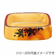 福井クラフト 寿司桶　8寸三味胴桶 香林モミジ 65032360 1個（ご注文単位1個）【直送品】