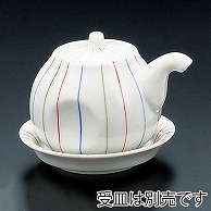 福井クラフト 陶器カスター　丸醤油差 三色十草 80501680 1個（ご注文単位1個）【直送品】