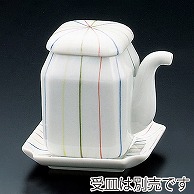 福井クラフト 陶器カスター　角醤油差 三色十草 80501700 1個（ご注文単位1個）【直送品】