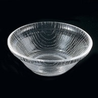 福井クラフト アクリル　サラダボール φ15.5cm　木目透明 85913020 1個（ご注文単位1個）【直送品】