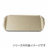 福井クラフト 長角トレー　耐熱　尺4　ステルストレー シャンパンゴ-ルドアクア 15003370 1枚（ご注文単位1枚）【直送品】