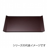 福井クラフト 長角トレー　尺4　桐舟盆 新溜SL 11009150 1枚（ご注文単位1枚）【直送品】