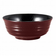 福井クラフト 超耐熱丼　18.4cm　千段多用丼 新溜　内黒 30003480 1個（ご注文単位1個）【直送品】