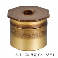 福井クラフト 飯器　武蔵野飯器　1段　深　蓋親セット 絞り墨入れ金　内黒 33503430 1個（ご注文単位1個）【直送品】