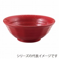 福井クラフト 超耐熱鉢　24cm　ラーメン鉢 紅赤クリヤータタキ 40421870 1個（ご注文単位1個）【直送品】