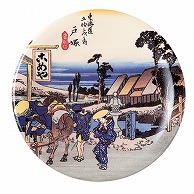 福井クラフト 耐熱φ150寿司皿　特殊印刷変わり絵 戸塚 46200240 1個（ご注文単位1個）【直送品】