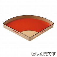 福井クラフト 前菜盛器　扇面すかし盛器　小　26cm パールシルバー天べっ甲 55204770 1個（ご注文単位1個）【直送品】