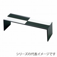 福井クラフト 前菜盛箱　耐熱二代橋盛器　26.5cm 黒銀市松 83320290 1個（ご注文単位1個）【直送品】