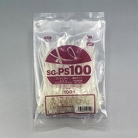 エスジー工業 結束バンド　SGケーブルタイ　プッシュタイ 乳白　100本 SG-PS100 1袋（ご注文単位1袋）【直送品】